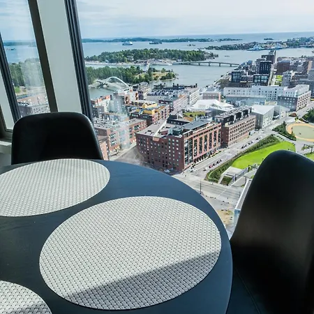 26th Floor High Point 1 Bdr With View Helsinki